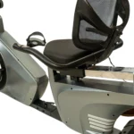 Stationary Exercise Bike with Seat and Back Support - Image 4