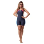 Miami One-Piece Sports Swimsuit with Shorts - Image 2