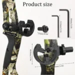 Adjustable Whisker Biscuit Archery Arrow Rest - Image 4