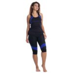 Women's Two-Piece Swimsuit: Bermuda With Sleeveless Top - Image 4