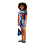 One-Piece Cartoon Character Swimsuit For Boys