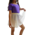 Chiffon Delight Ballet Skirt For Girls - Image 3