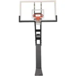 SO29T Adjustable In-Ground Basketball Stand with Professional Glass Backboard - Image 3