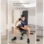Multifunctional Home Workout Weightlifting Bench - Image 2