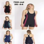 Azra 766 Women's Swimsuit with Short
