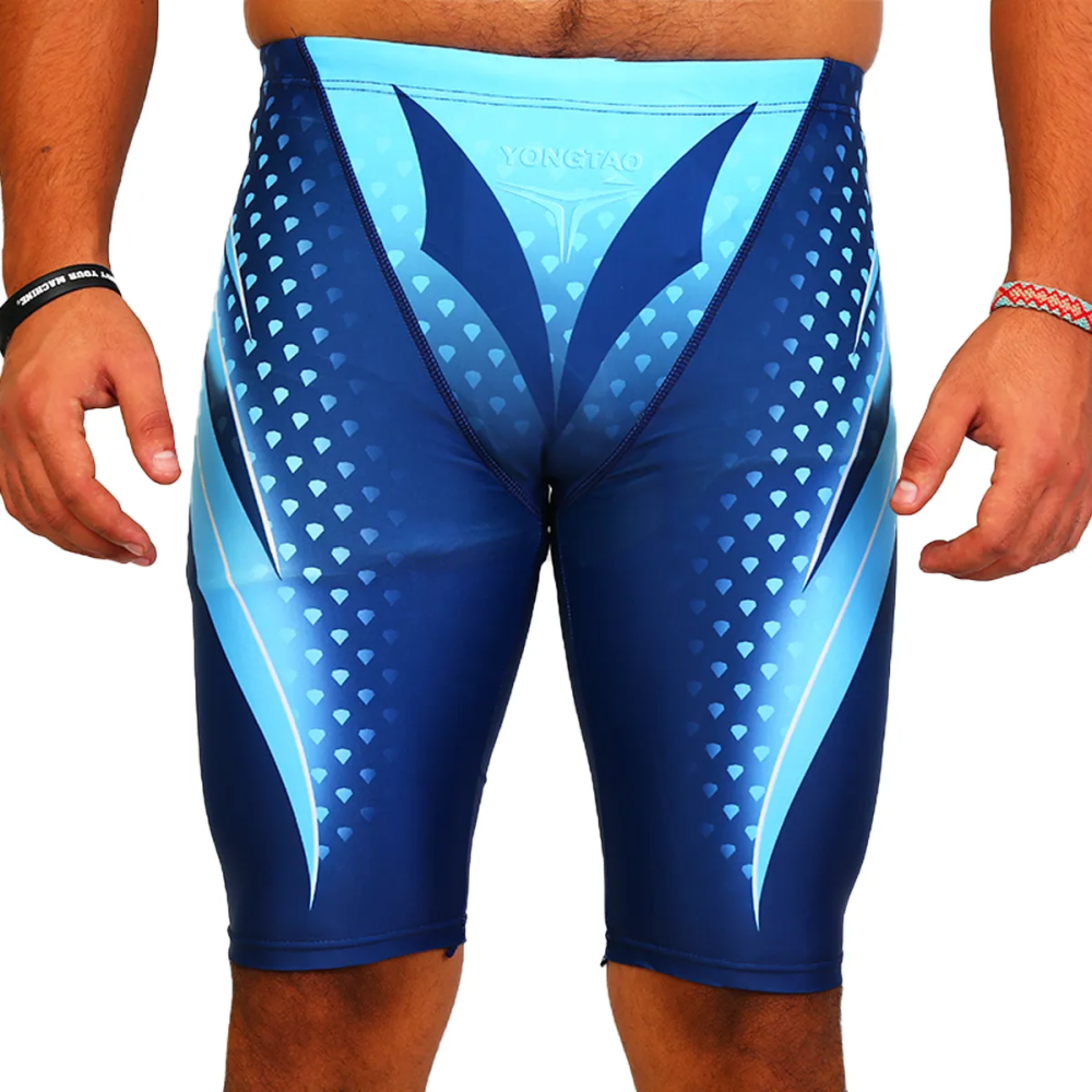 DYxBiA1BiUTHt3RAdttuP5yadnCTAPTSqLkreCDM.webp Yongtao Multi Color Tight Swim Short - Image 1