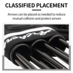 Archery Hip Quiver with 3 Tubes and Storage Pockets - Image 2