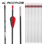 SPG 12-Piece Carbon Archery Arrow Set - Image 2