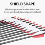 Carbon Arrows for Bow and Crossbow - Image 3