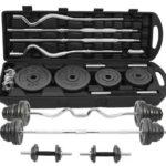 55kg Complete Weight Set with Bar
