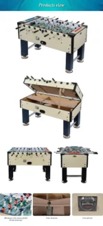 JX-113B Coin Operated Foosball Table for Cafés & Entertainment Venues - Image 3