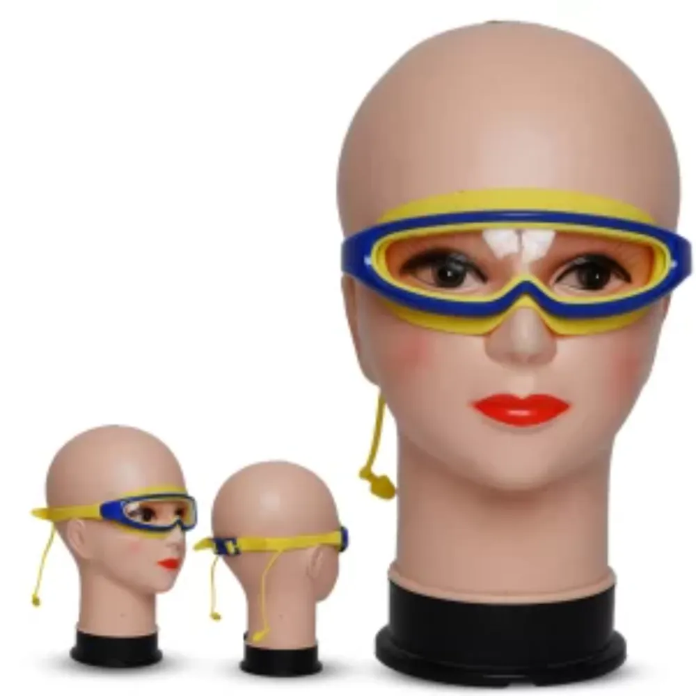 Safeimagekit-resized-img-2024-02-06T123827.167.webp Colorful One-Piece Lens Kids Swim Goggles With Ear Plugs - Image 1