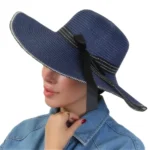 Chic Straw Floppy Summer Women's Hat In Multi-Designs