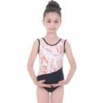 Sleeveless Gymnastics Leotard for Girls - Image 2