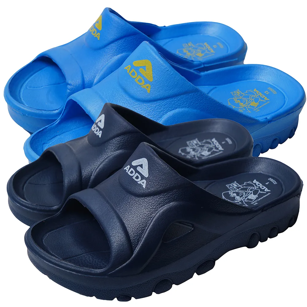 sCMBGOh5N2kdcaexSVclgp0RgM0MSOfWmJHhnB1x.webp Adda Kids Non-Slip Slide Slippers For Water Activities And Daily Use - Image 1