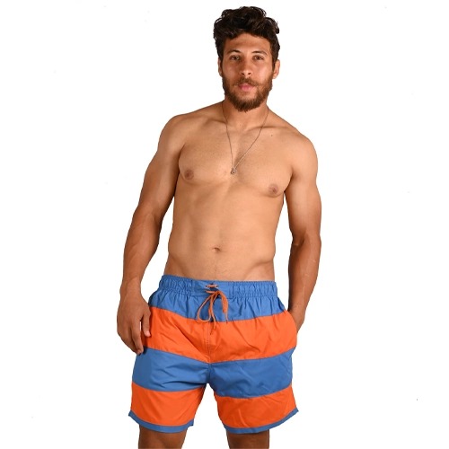 0397c0a4-d7ed-4107-9dbe-574ebe2a40e5.jpg Miami 2432 Men Swim Shorts Microfiber Solid - Image 1