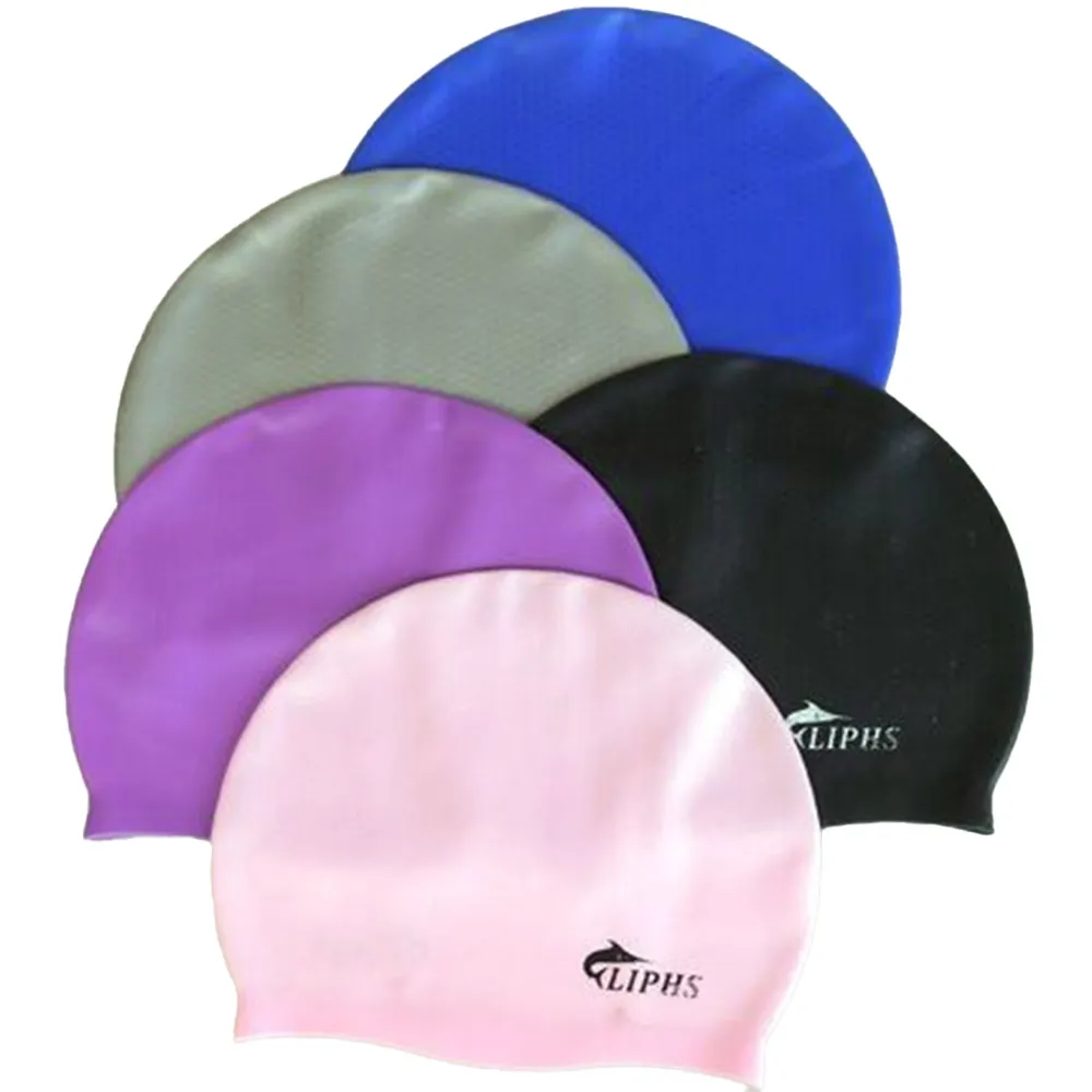 129.webp Liphs Chlorine-Resistant Silicone Swim Cap - Image 1