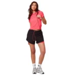 SPEEDLIFE Women’s Two-Layer Sports Set – Short & Half-Sleeve Top