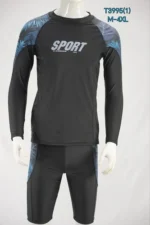 Long Sleeve SPORT Swimwear Set - Image 2