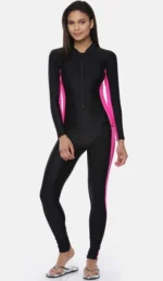 Miami Women’s Full Coverage Swim Jumpsuit – One-Piece Design - Image 2