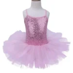Sleeveless Glittery Ballerina Dancing Dress