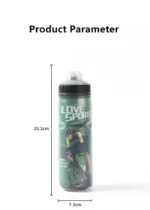 Fitness Squeeze Water Bottle 600ml - Image 2