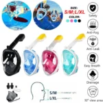 Full-Face Scuba Dive Snorkel Mask - Image 2