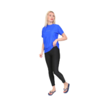Unisex Black Long Swim Pants - Image 3