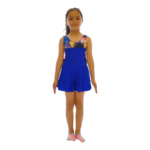 Two Way Stylish Girls' Skirted One-Piece Swimsuit - Image 5