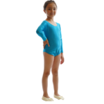 Gymnastics Loetard with long sleeves