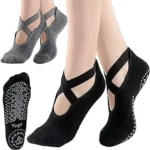 Pilates and Yoga Socks with Non-Slip Grip - Image 2