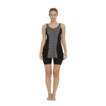 LAPIENO Sleeveless Two-Piece Swim Set for Women
