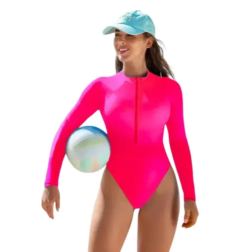 CompressJPEG.Online_img500x500-96.webp Long Sleeve Front Zip One Piece Swimsuit - Image 1