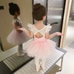 Sparkling Ballet Dance Dress for Girls - Image 2