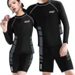 Unisex two-piece swimsuits