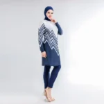 Olympiad Elegant Hijab Women Burkini Swimwear 3 Pcs - Image 3