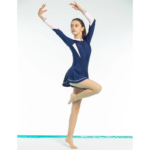 One Piece Long Sleeves Girl Dress Swimwear - Image 4