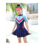 One Piece Girl Dress Swimwear - Image 3