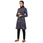 Tesmay Colorful Islamic Women Burkini Swimsuit