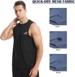 Men's Sleeveless Sports T-Shirt